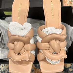 Coach Women's Nude Sandals
